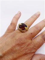 Anello Artigianale Donna in Oro giallo Topazio AL141AG - AL141AG